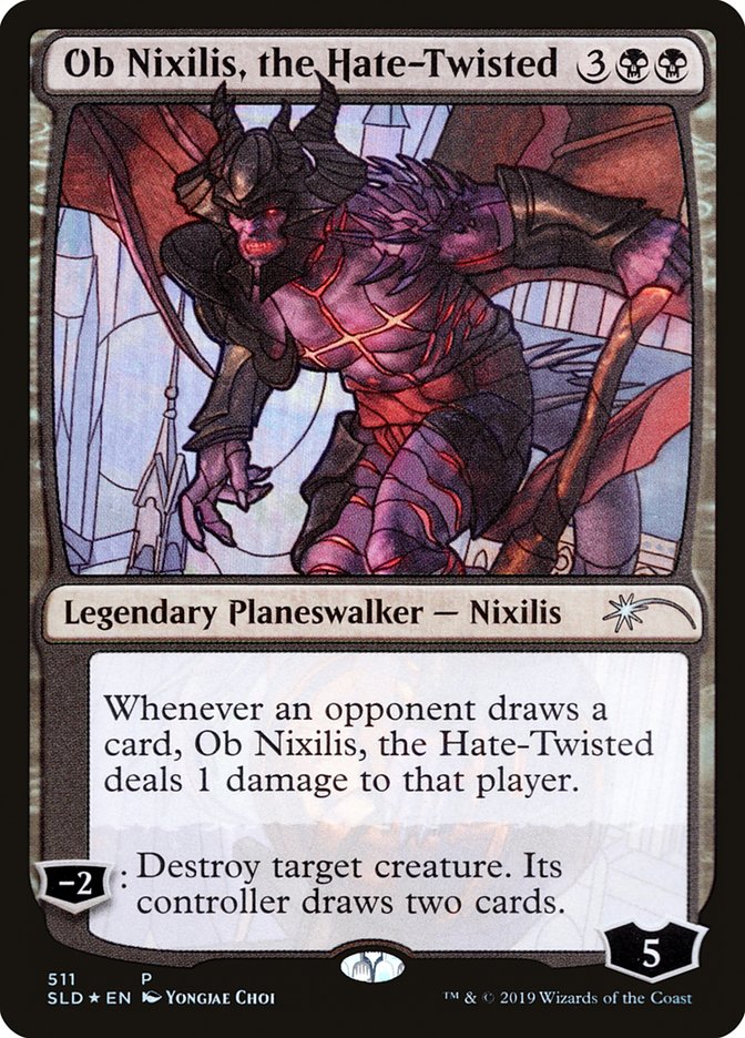 Ob Nixilis, the Hate-Twisted (Stained Glass) [Secret Lair Drop Promos] | Total Play