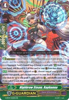 Highbrow Steam, Raphanna (G-BT07/022EN) [Glorious Bravery of Radiant Sword] | Total Play