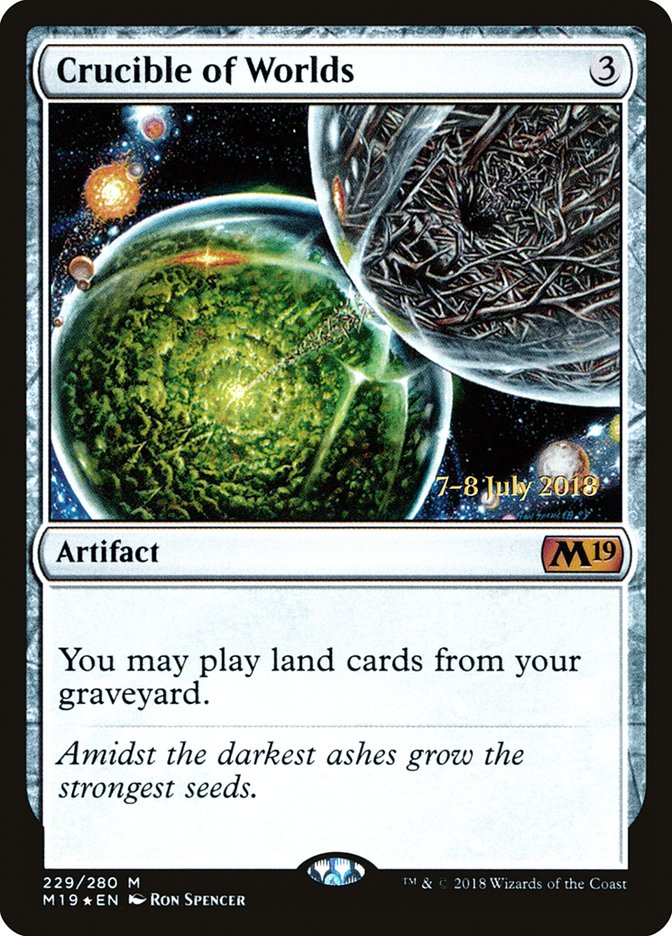 Crucible of Worlds [Core Set 2019 Prerelease Promos] | Total Play