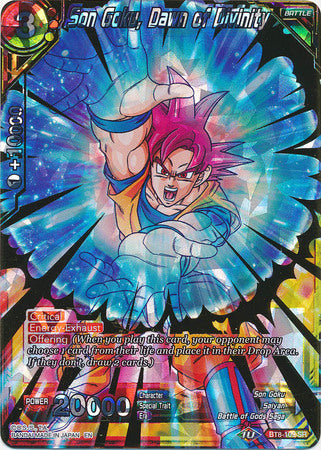 Son Goku, Dawn of Divinity (BT8-109) [Malicious Machinations] | Total Play