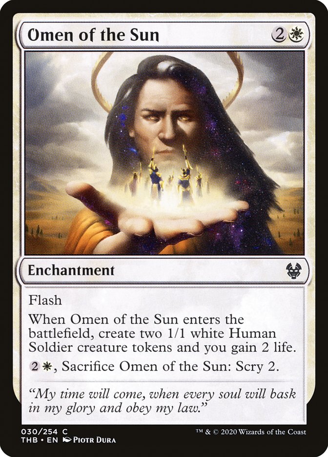 Omen of the Sun [Theros Beyond Death] | Total Play