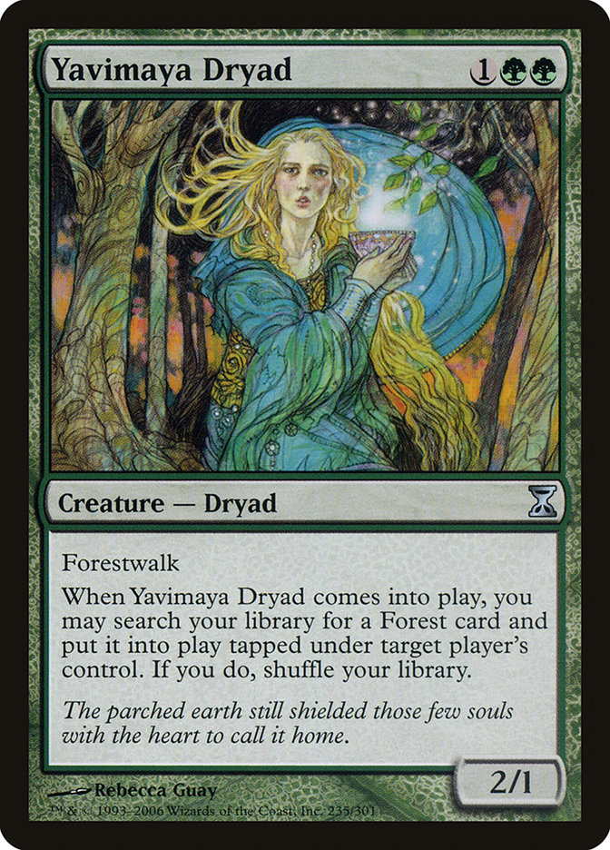 Yavimaya Dryad [Time Spiral] | Total Play
