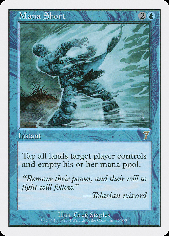 Mana Short [Seventh Edition] | Total Play