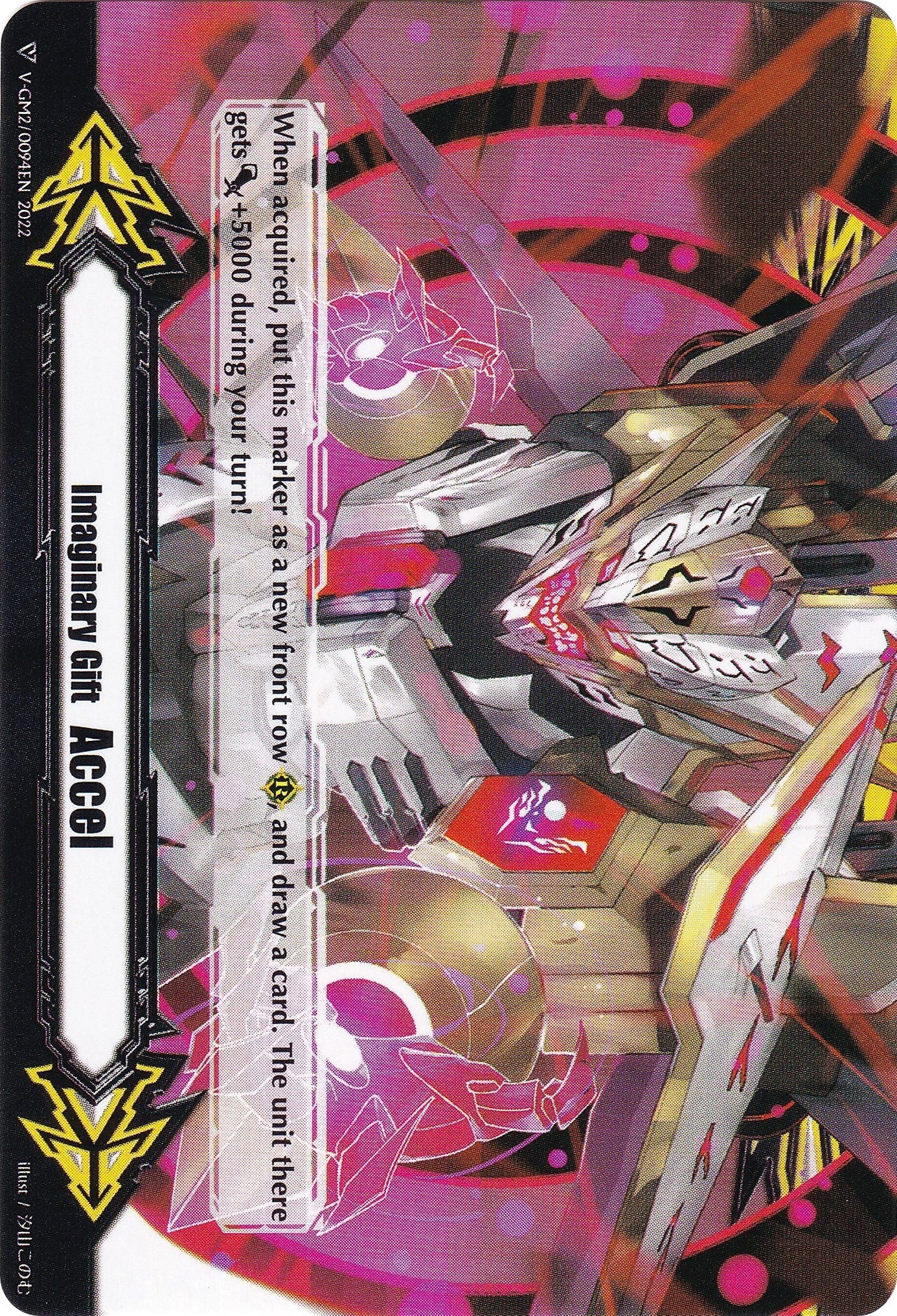 Imaginary Gift [Accel] // [Imaginary Gift [Accel II] Double-sided Gift Marker - Ethics Buster (V-GM/0149EN 2022) [Gift Markers] | Total Play