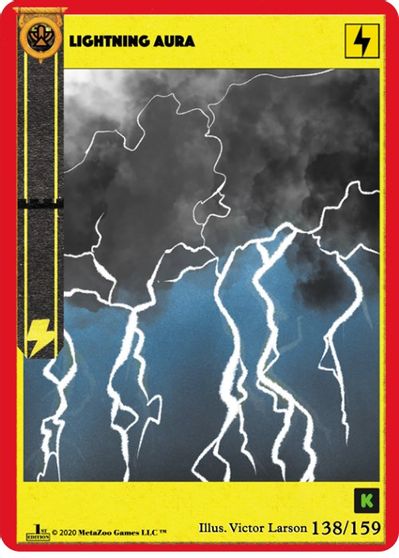 Lightning Aura [Cryptid Nation: Kickstarter Edition] | Total Play