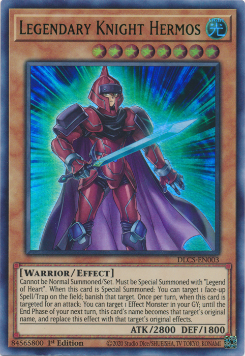 Legendary Knight Hermos (Green) [DLCS-EN003] Ultra Rare | Total Play