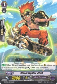 Steam Fighter, Attab (G-BT07/099EN) [Glorious Bravery of Radiant Sword] | Total Play