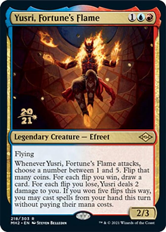Yusri, Fortune's Flame [Modern Horizons 2 Prerelease Promos] | Total Play