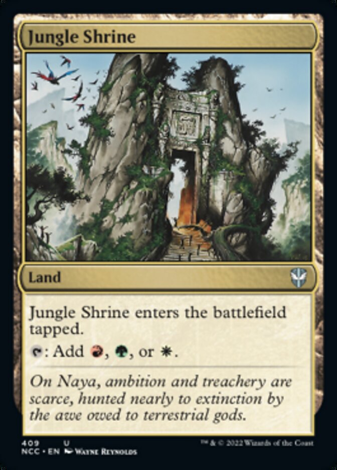 Jungle Shrine [Streets of New Capenna Commander] | Total Play