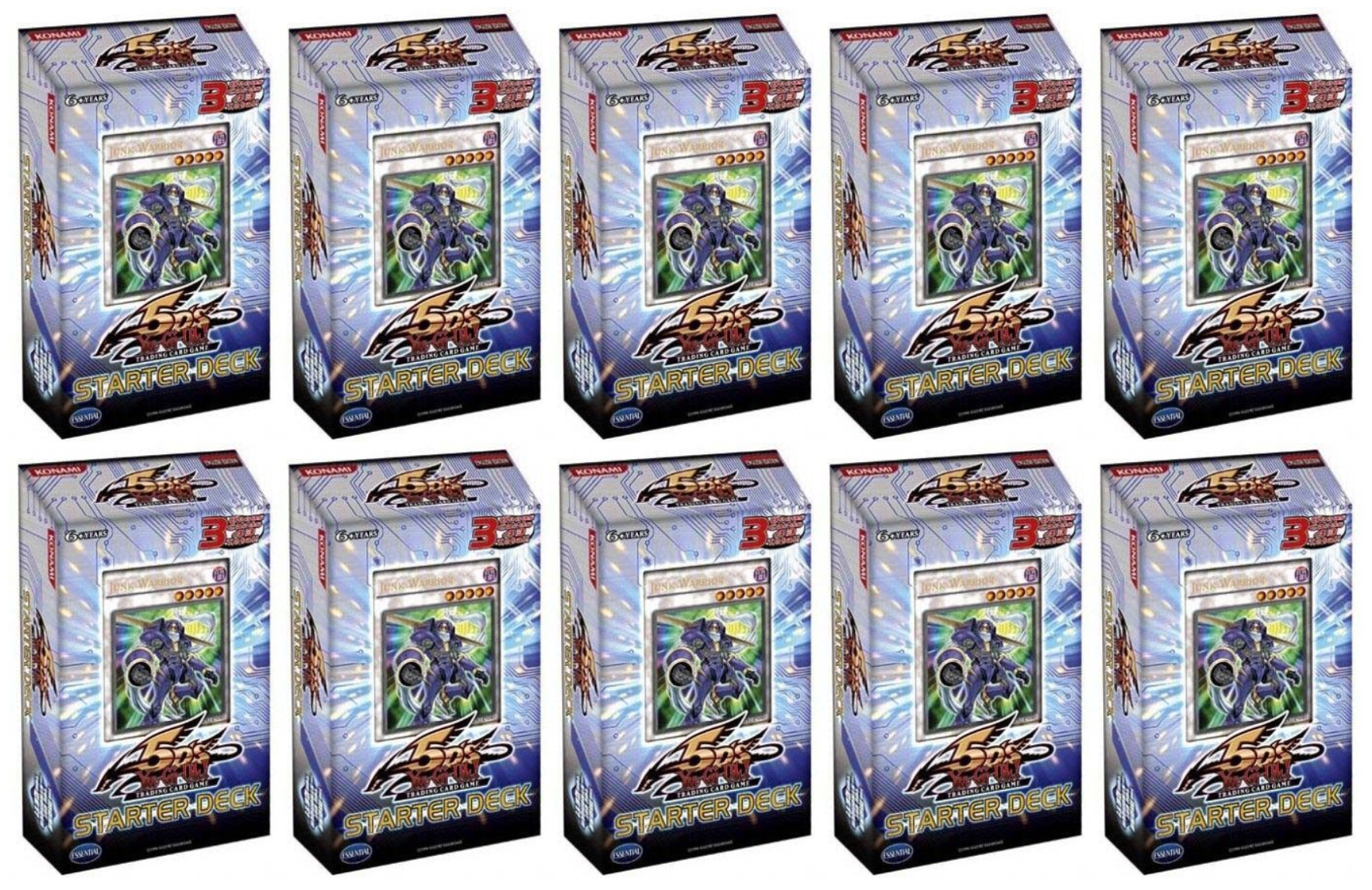 5D's Starter Deck Display (Unlimited) | Total Play