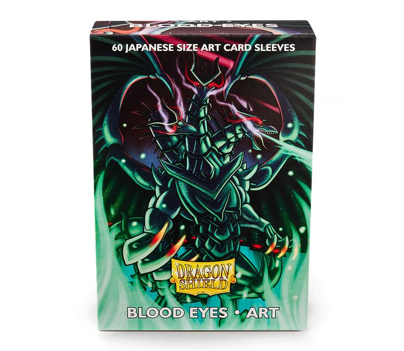 Dragon Shield: Japanese Size 60ct Art Sleeves - Blood Eyes (Classic) | Total Play
