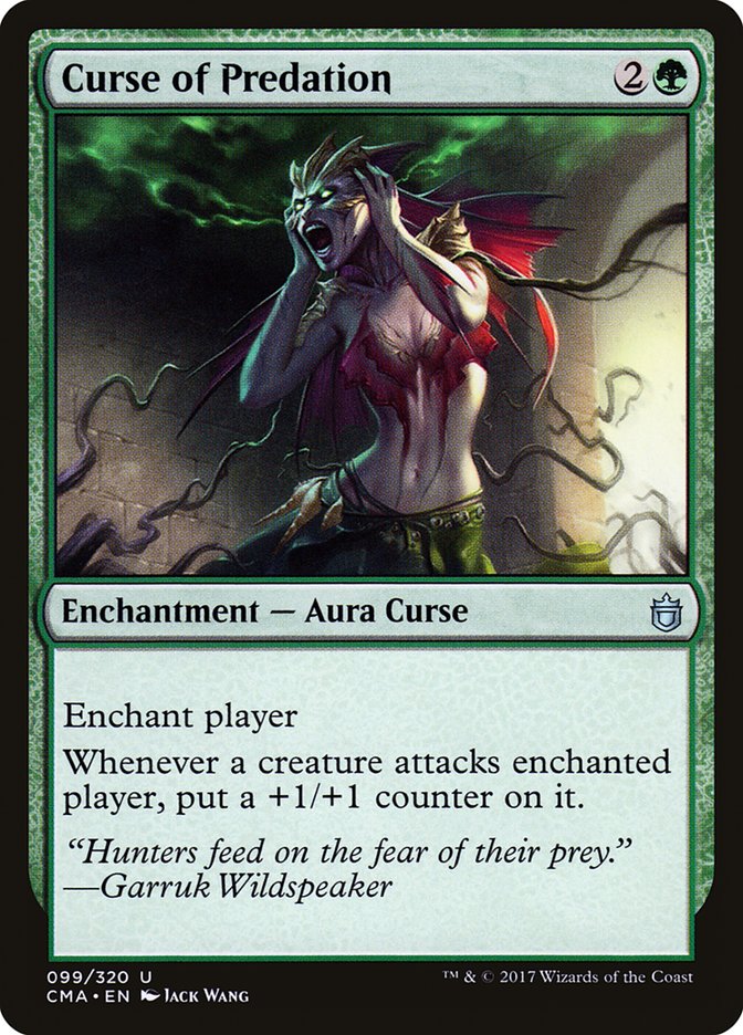 Curse of Predation [Commander Anthology] | Total Play