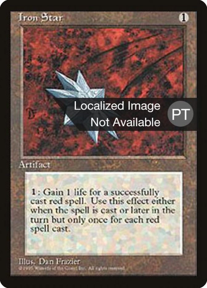 Iron Star [Fourth Edition (Foreign Black Border)] | Total Play