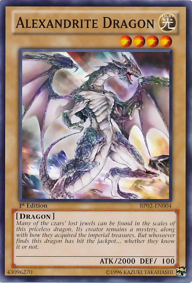 Alexandrite Dragon [BP02-EN004] Mosaic Rare | Total Play