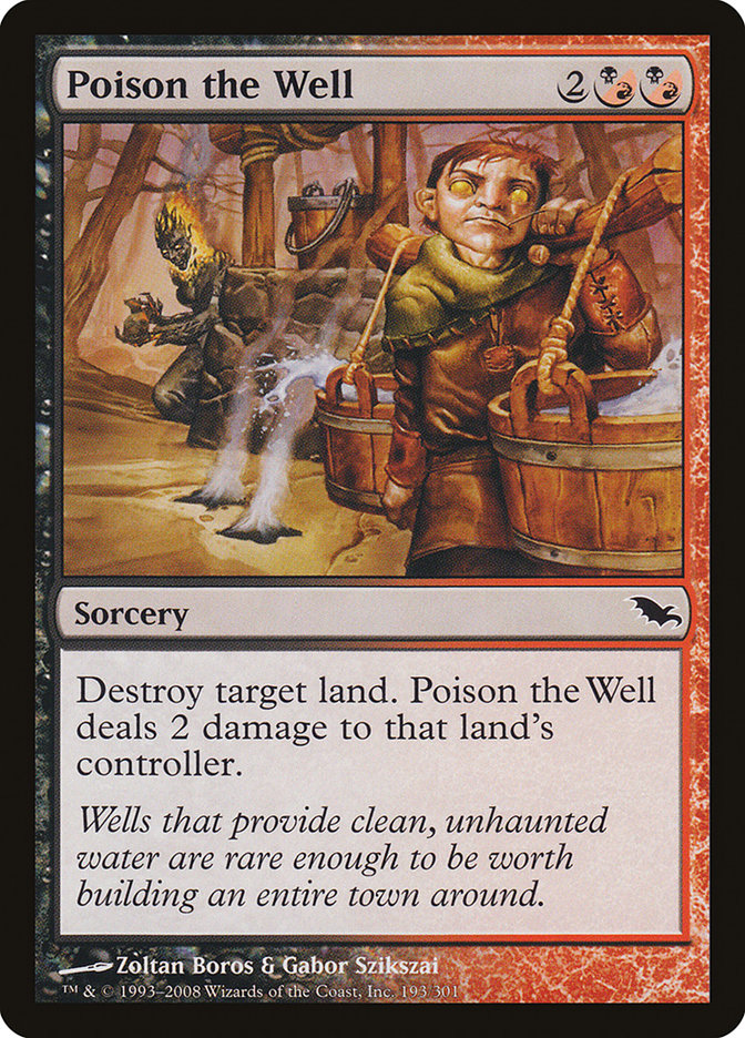Poison the Well [Shadowmoor] | Total Play