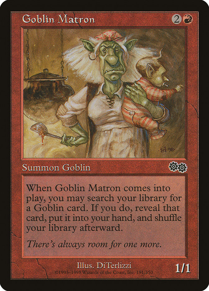 Goblin Matron [Urza's Saga] | Total Play