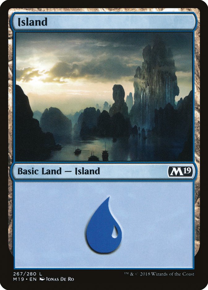 Island (267) [Core Set 2019] | Total Play