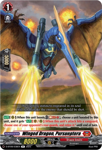 Winged Dragon, Pursueptera (D-BT09/038EN) [Dragontree Invasion] | Total Play