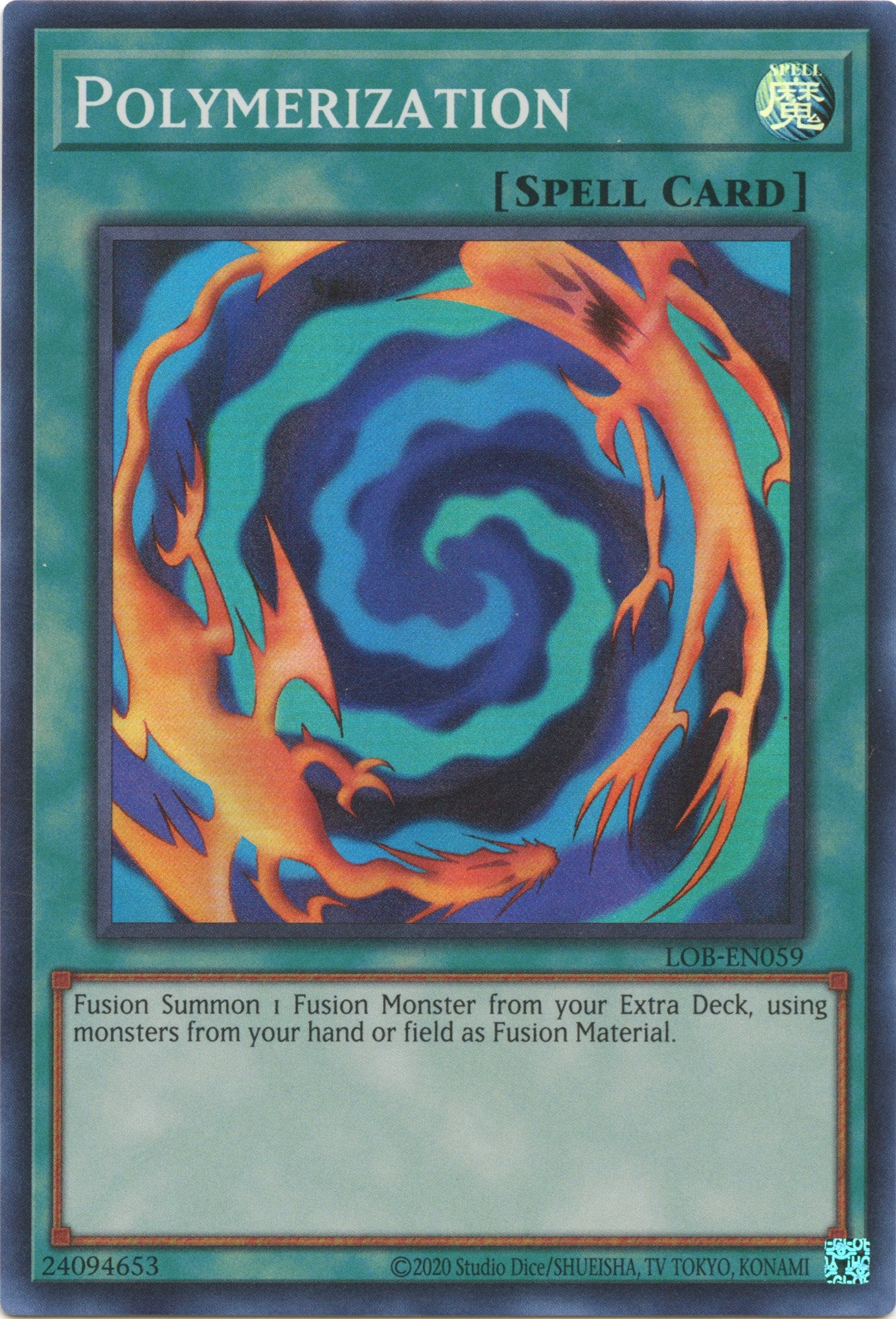 Polymerization (25th Anniversary) [LOB-EN059] Super Rare | Total Play