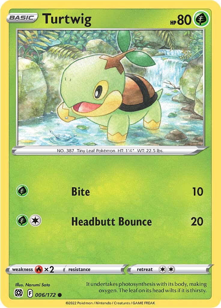 Turtwig (006/172) [Sword & Shield: Brilliant Stars] | Total Play