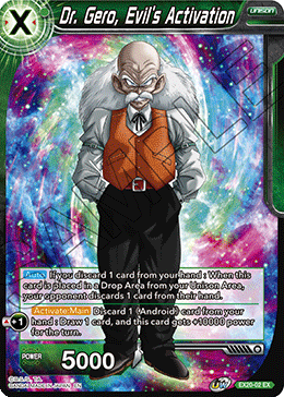 Dr. Gero, Evil's Activation (EX20-02) [Ultimate Deck 2022] | Total Play