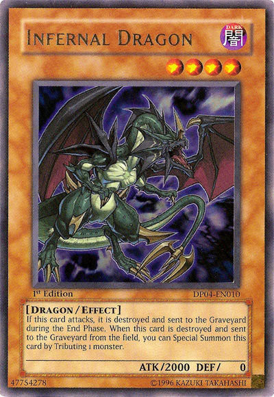 Infernal Dragon [DP04-EN010] Ultra Rare | Total Play