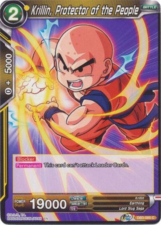 Krillin, Protector of the People (DB3-085) [Giant Force] | Total Play
