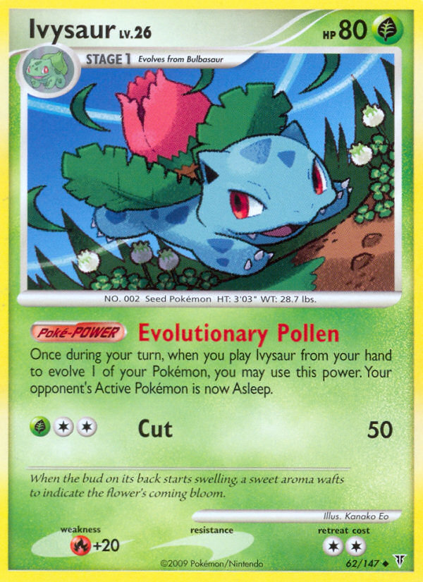 Ivysaur (62/147) [Platinum: Supreme Victors] | Total Play