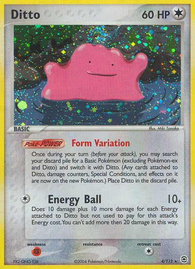 Ditto (4/112) [EX: FireRed & LeafGreen] | Total Play