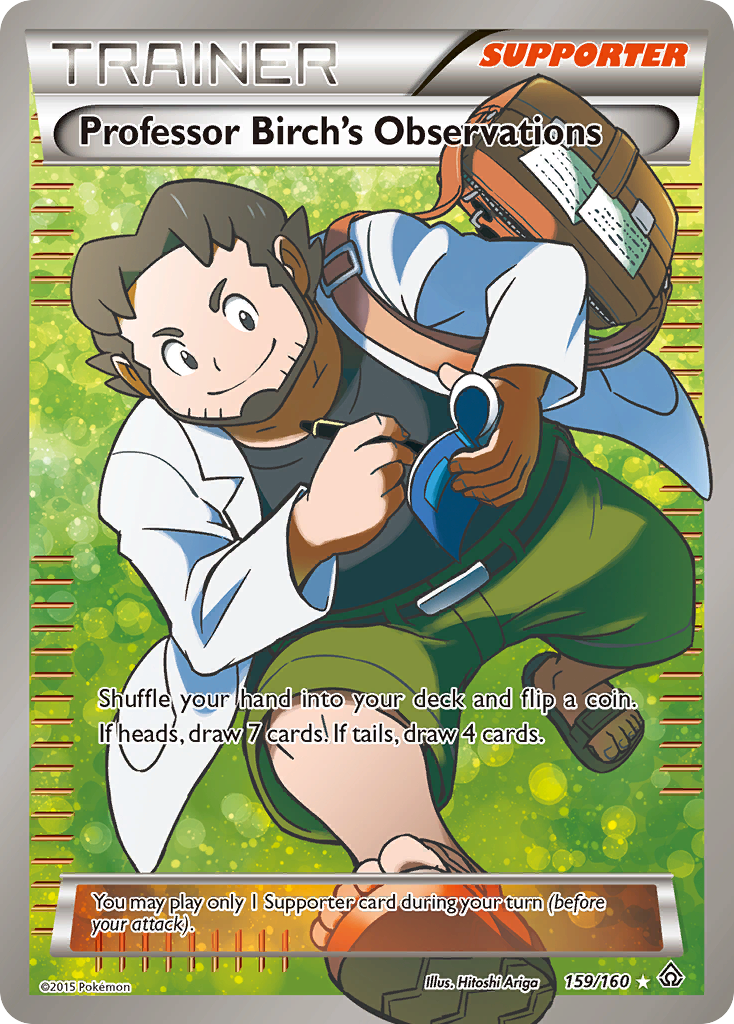 Professor Birch's Observations (159/160) [XY: Primal Clash] | Total Play