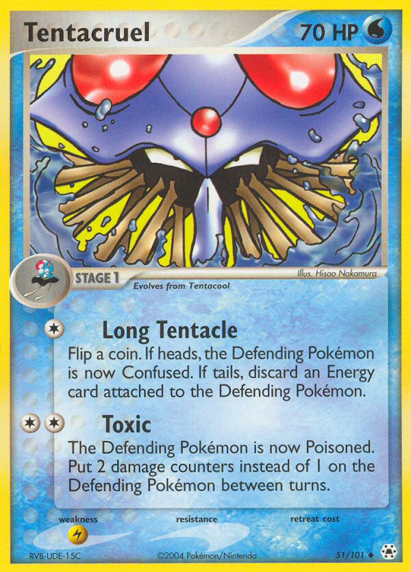 Tentacruel (51/101) [EX: Hidden Legends] | Total Play