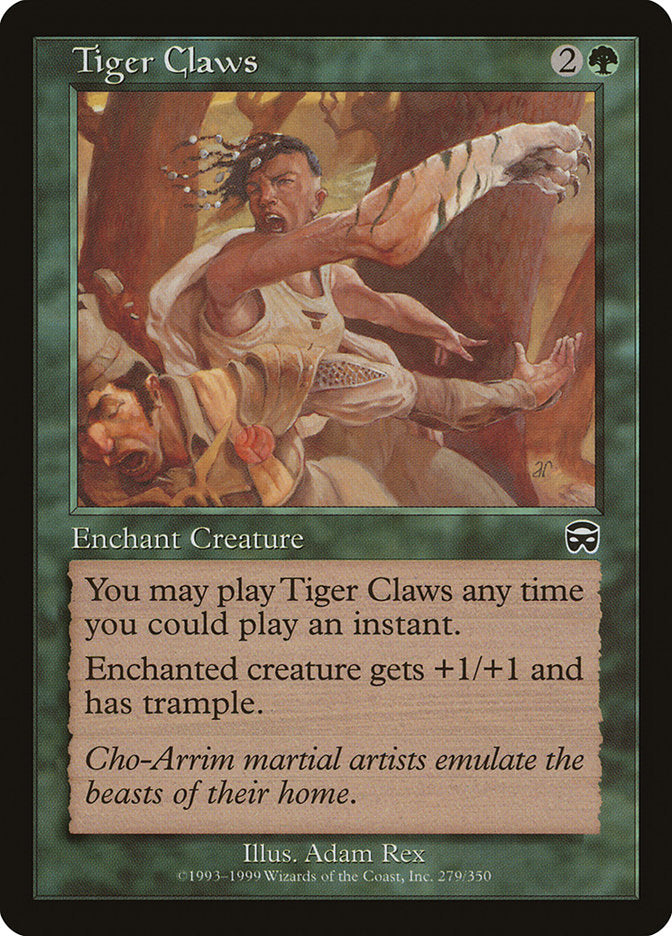 Tiger Claws [Mercadian Masques] | Total Play