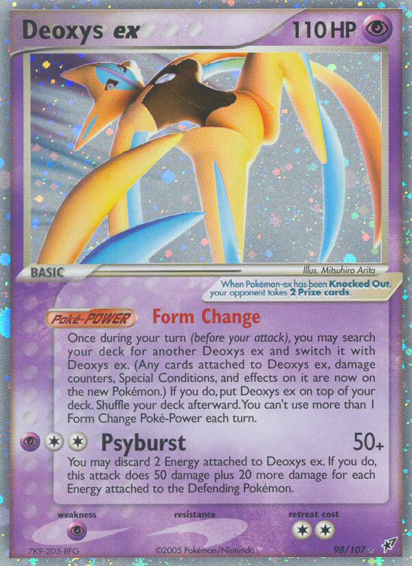 Deoxys ex (98/107) [EX: Deoxys] | Total Play