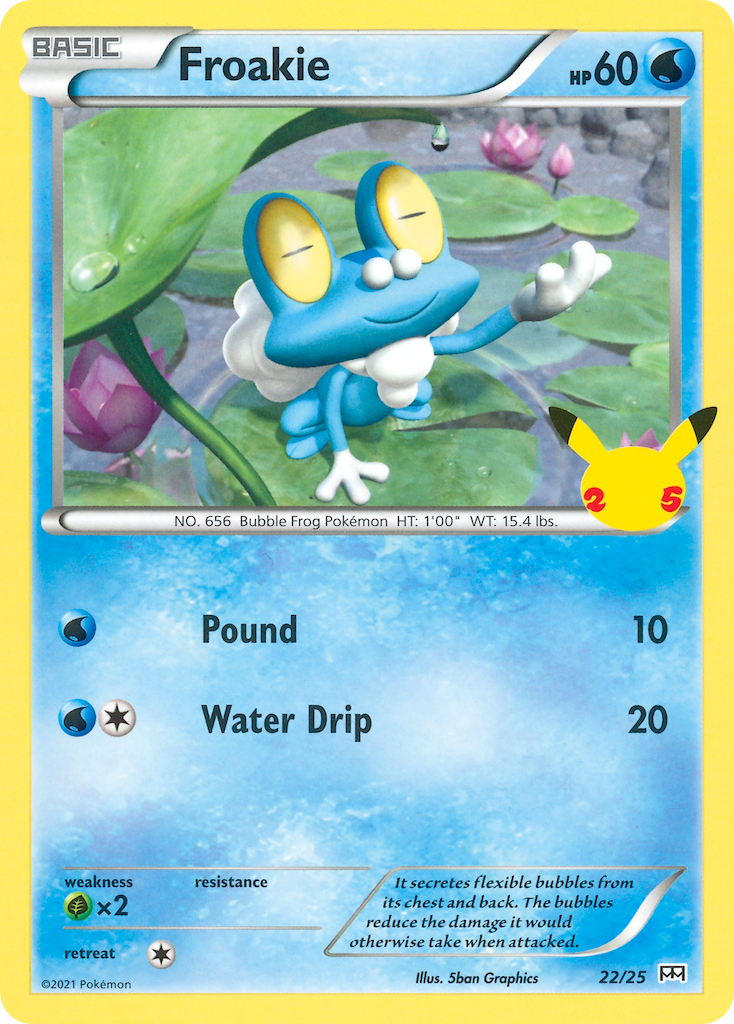 Froakie (22/25) [McDonald's 25th Anniversary] | Total Play