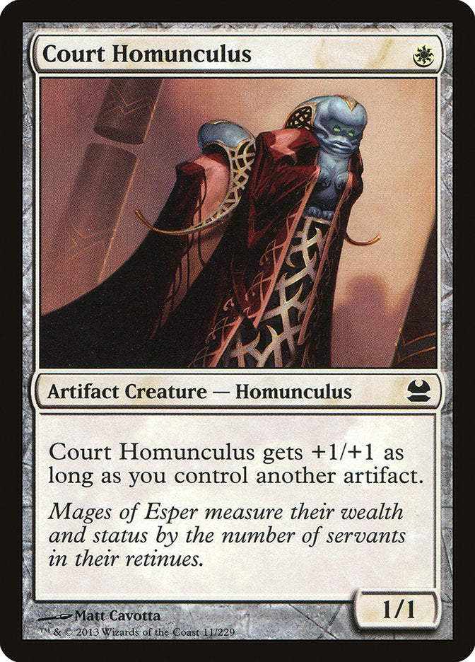 Court Homunculus [Modern Masters] | Total Play