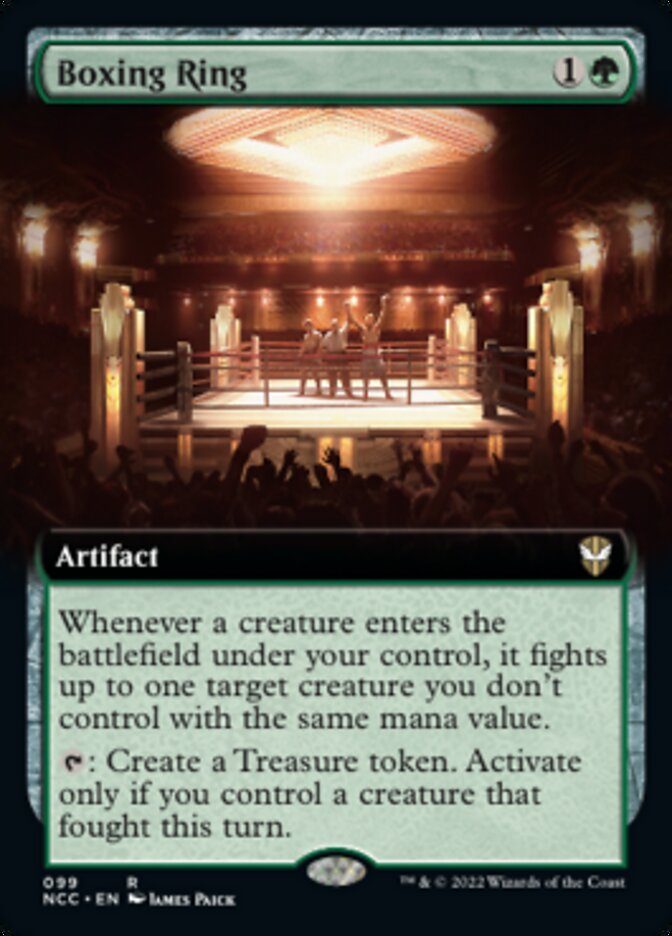 Boxing Ring (Extended Art) [Streets of New Capenna Commander] | Total Play