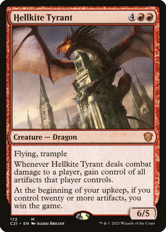 Hellkite Tyrant [Commander 2021] | Total Play