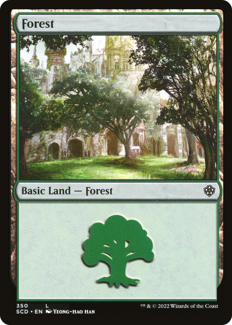 Forest (350) [Starter Commander Decks] | Total Play