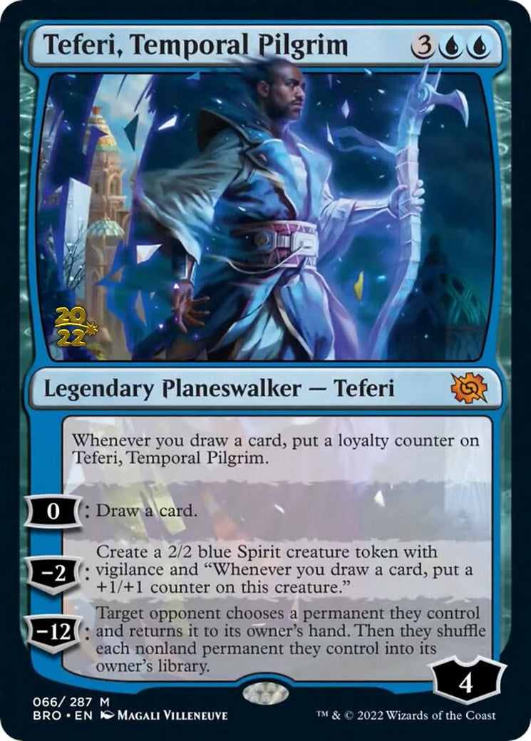 Teferi, Temporal Pilgrim [The Brothers' War Prerelease Promos] | Total Play