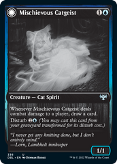 Mischievous Catgeist // Catlike Curiosity [Innistrad: Double Feature] | Total Play