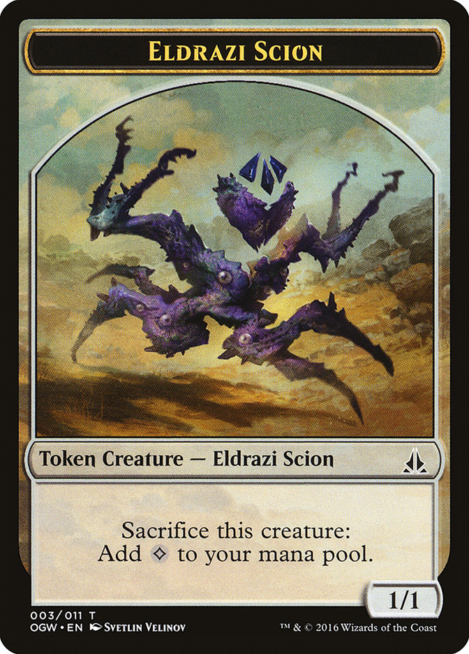 Eldrazi Scion Token (003/011) [Oath of the Gatewatch Tokens] | Total Play