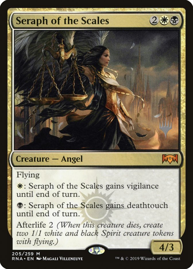 Seraph of the Scales (Promo Pack) [Ravnica Allegiance Promos] | Total Play