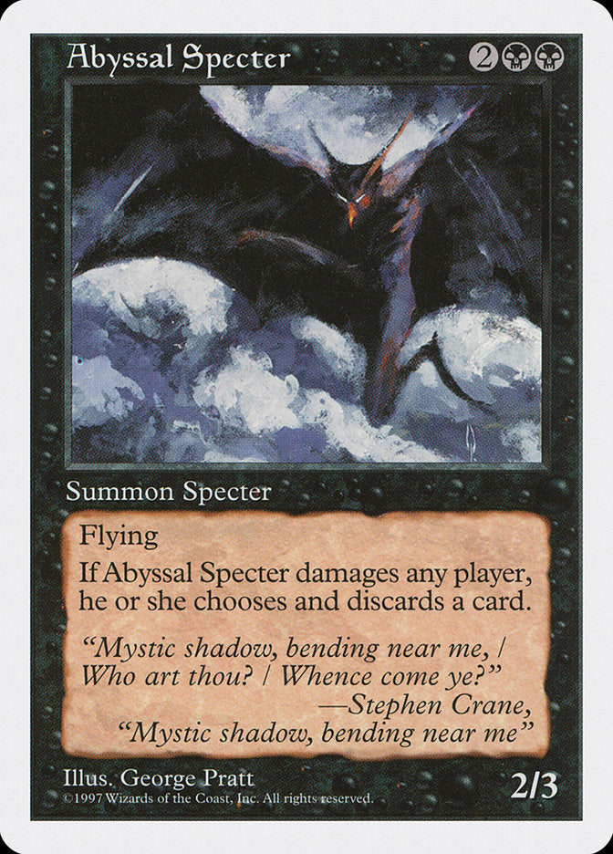 Abyssal Specter [Fifth Edition] | Total Play