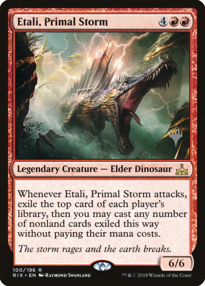 Etali, Primal Storm (Promo Pack) [Rivals of Ixalan Promos] | Total Play