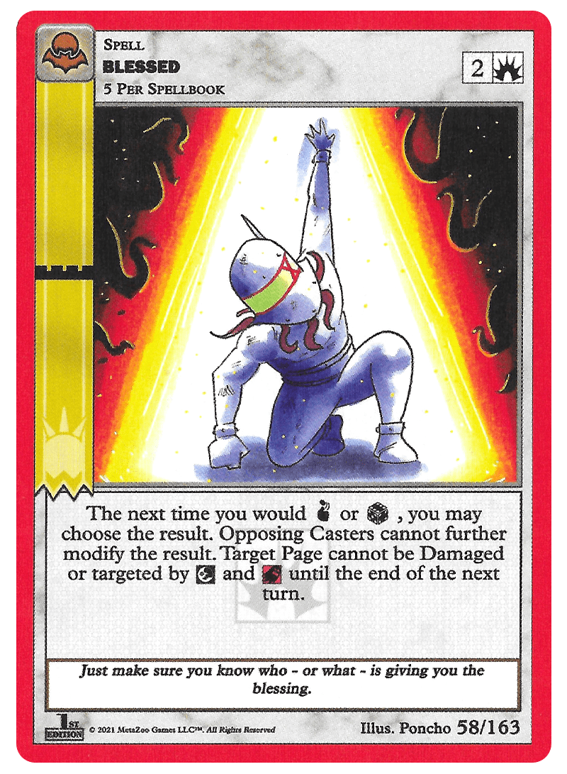 Blessed [Cryptid Nation: Nightfall First Edition] | Total Play