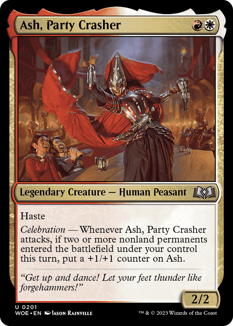Ash, Party Crasher [Wilds of Eldraine] | Total Play