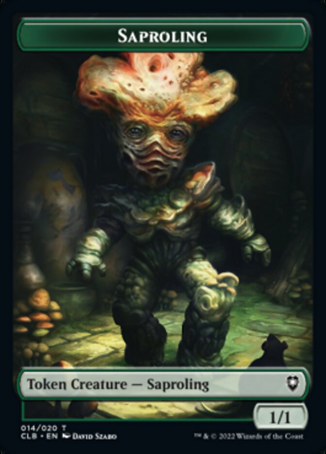 Saproling Token [Commander Legends: Battle for Baldur's Gate Tokens] | Total Play