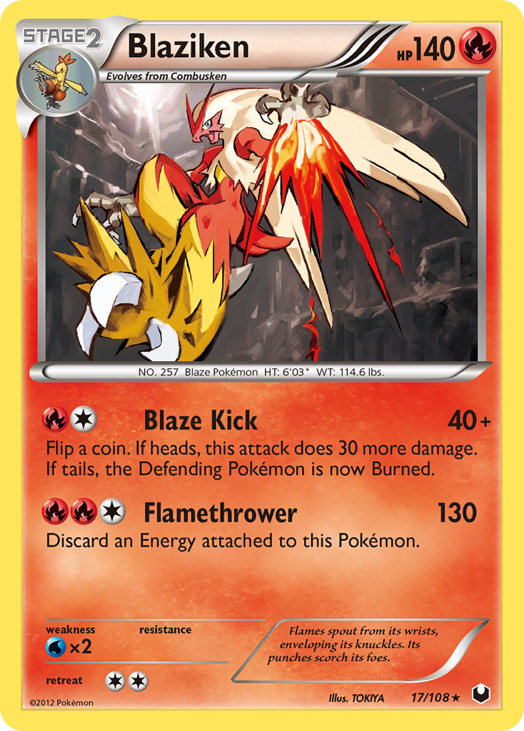 Blaziken (17/108) [Black & White: Dark Explorers] | Total Play