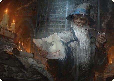 Learn from the Past Art Card [The Lord of the Rings: Tales of Middle-earth Art Series] | Total Play