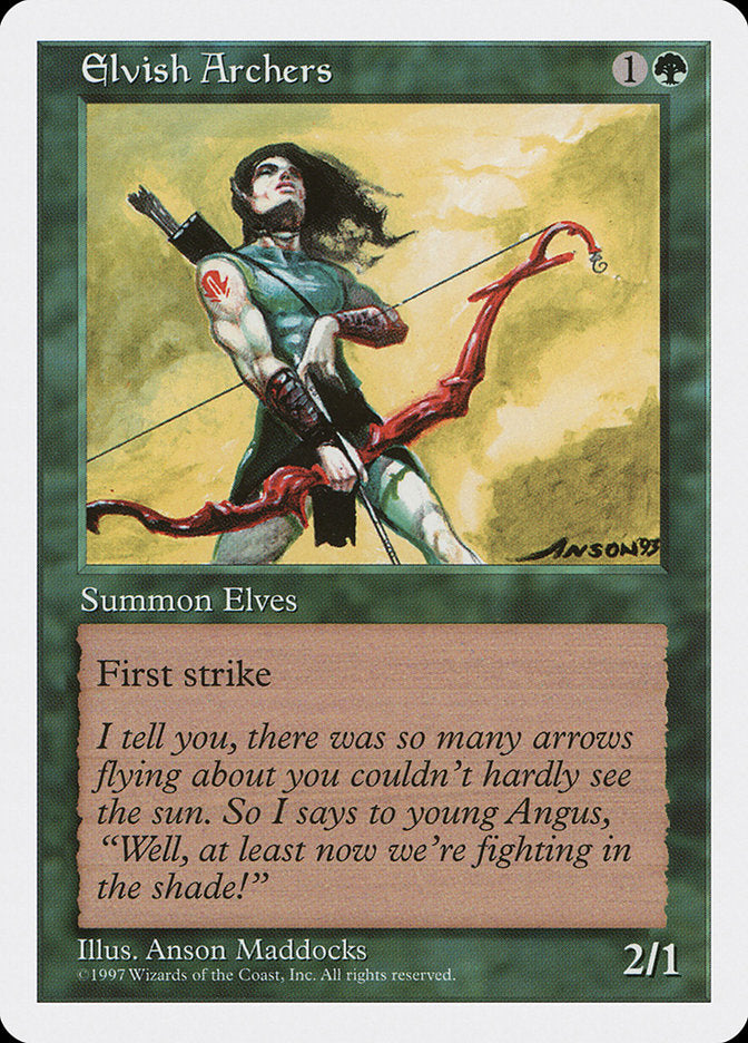 Elvish Archers [Fifth Edition] | Total Play